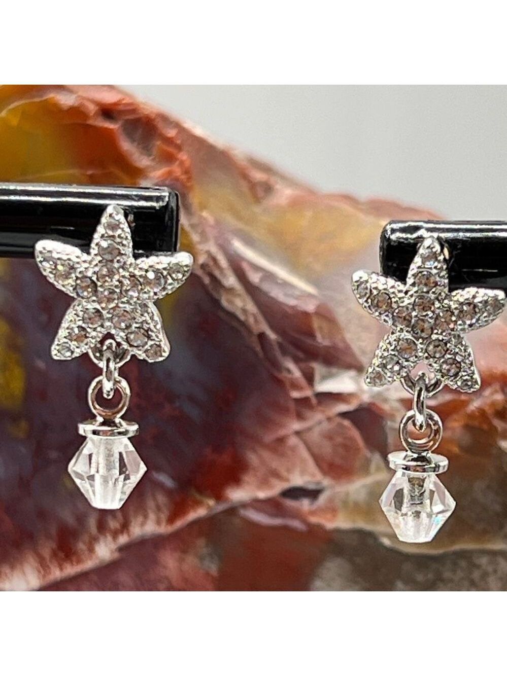 Vantel Pearl Co. Dainty Sea Star Earrings